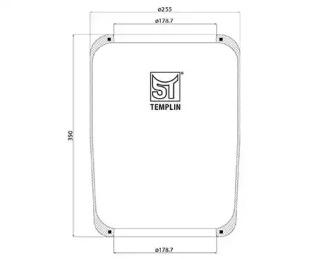 Templin 040606006310 Пневматическая подушка Templin 040606006310 Пневматическая подушка