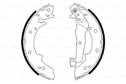 Bosch 0 986 487 013 Brake pads Bosch 0 986 487 013 Brake pads