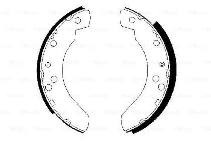 Bosch 0 986 487 242 Brake pads