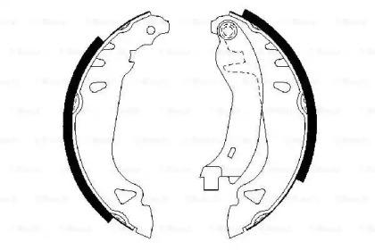 Bosch 0 986 487 250 Brake pads Bosch 0 986 487 250 Brake pads