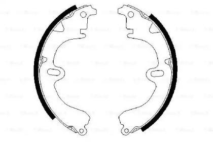 Bosch 0 986 487 277 Колодки гальмівні Bosch 0 986 487 277 Колодки гальмівні
