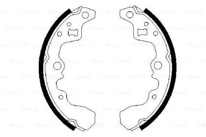 Bosch 0 986 487 314 Brake pads