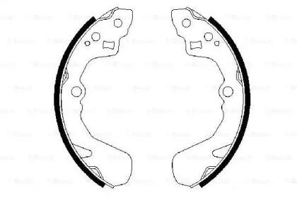 Bosch 0 986 487 436 Brake pads