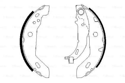 Bosch 0 986 487 565 Brake pads Bosch 0 986 487 565 Brake pads