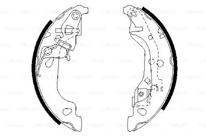 Bosch 0 986 487 597 Brake pads Bosch 0 986 487 597 Brake pads