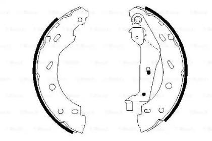 Bosch 0 986 487 600 Brake pads Bosch 0 986 487 600 Brake pads