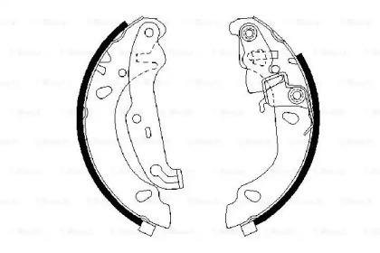 Bosch 0 986 487 624 Brake pads Bosch 0 986 487 624 Brake pads