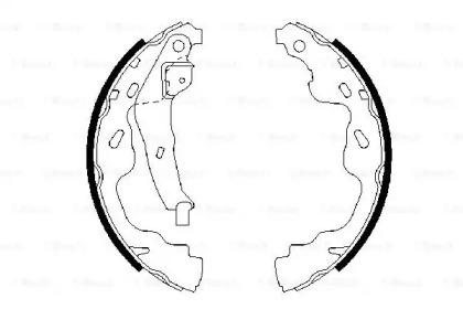 Bosch 0 986 487 665 Brake pads Bosch 0 986 487 665 Brake pads