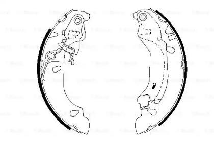 Bosch 0 986 487 669 Brake pads Bosch 0 986 487 669 Brake pads