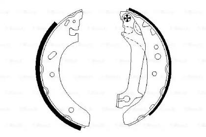 Bosch 0 986 487 674 Brake pads Bosch 0 986 487 674 Brake pads