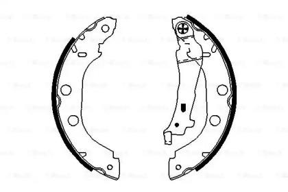 Bosch 0 986 487 699 Brake pads Bosch 0 986 487 699 Brake pads