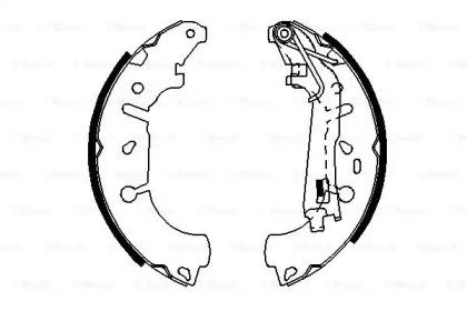 Bosch 0 986 487 703 Brake pads Bosch 0 986 487 703 Brake pads