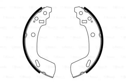 Bosch 0 986 487 775 Brake pads