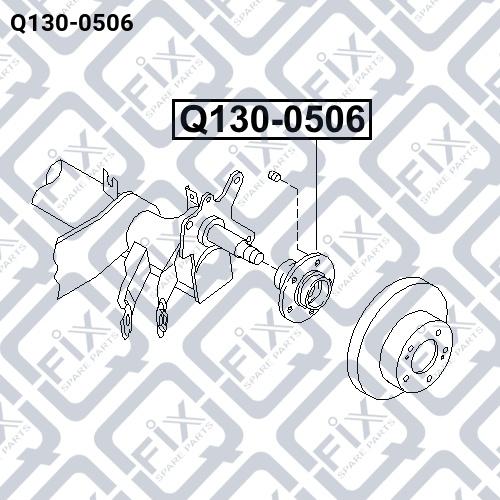 Q-FIX Q130-0506 Маточина колеса