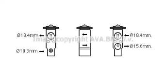 Ava MT1257 Розширювальний клапан кондиціонера Ava MT1257 Розширювальний клапан кондиціонера