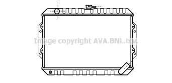 Ava MT2051 Радіатор охолодження двигуна Ava MT2051 Радіатор охолодження двигуна