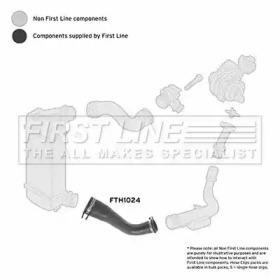 First Line/KeyParts FTH1024 Патрубок інтеркулера First Line/KeyParts FTH1024 Патрубок інтеркулера