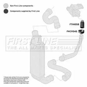 First Line/KeyParts FTH1058 Патрубок інтеркулера First Line/KeyParts FTH1058 Патрубок інтеркулера