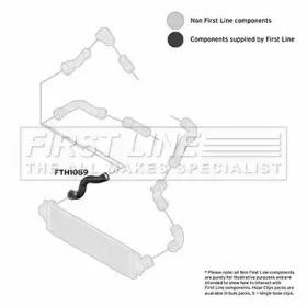 First Line/KeyParts FTH1089 Патрубок інтеркулера First Line/KeyParts FTH1089 Патрубок інтеркулера