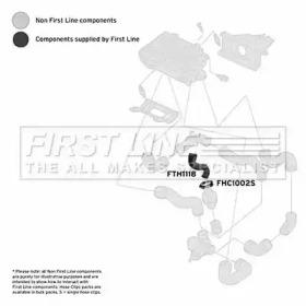 First Line/KeyParts FTH1118 Патрубок інтеркулера First Line/KeyParts FTH1118 Патрубок інтеркулера