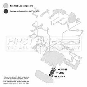 First Line/KeyParts FTH1123 Патрубок інтеркулера