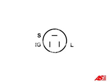 AS-PL ARE6001 Регулятор генератора AS-PL ARE6001 Регулятор генератора
