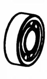 Remy 19025523 Підшипник кульковий Remy 19025523 Підшипник кульковий