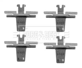 Borg & Beck BBK1183 Spring set disc brake Borg & Beck BBK1183 Spring set disc brake