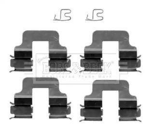 Borg & Beck BBK1202 Spring set disc brake