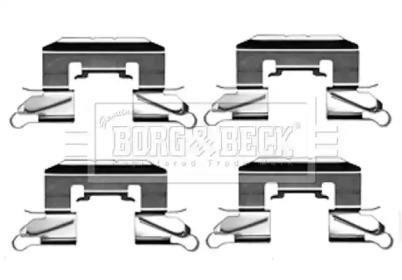 Borg & Beck BBK1212 Spring set disc brake Borg & Beck BBK1212 Spring set disc brake
