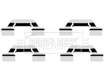 Borg & Beck BBK1336 Spring set disc brake