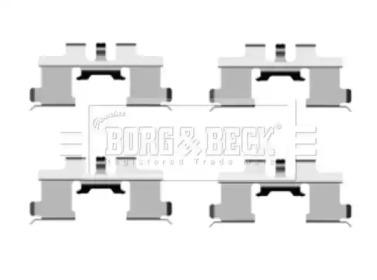 Borg & Beck BBK1372 Spring set disc brake Borg & Beck BBK1372 Spring set disc brake