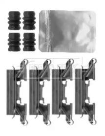 Borg & Beck BBK1563 Spring set disc brake