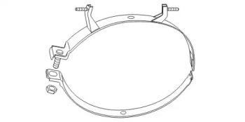 Ernst 497978 Кронштейн системи випуску відпрацьованих газів Ernst 497978 Кронштейн системи випуску відпрацьованих газів