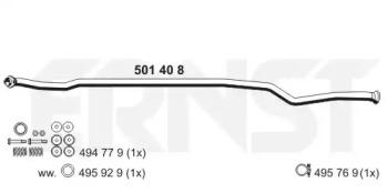 Ernst 501408 Випускна труба відпрацьованих газів