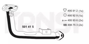 Ernst 501415 Exhaust pipe