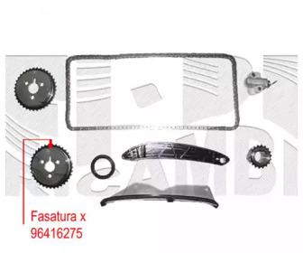 Autoteam KCA044 Комплект ланцюга ГРМ