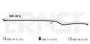 Ernst 505406 Exhaust pipe Ernst 505406 Exhaust pipe