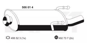 Ernst 506014 Schalldaempfer