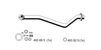 Ernst 515412 Exhaust pipe Ernst 515412 Exhaust pipe