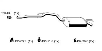 Ernst 520058 Schalldaempfer Ernst 520058 Schalldaempfer