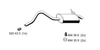 Ernst 522038 Schalldaempfer