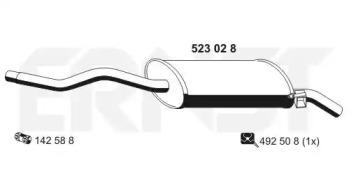 Ernst 523028 Schalldaempfer Ernst 523028 Schalldaempfer