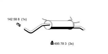 Ernst 530040 Schalldaempfer Ernst 530040 Schalldaempfer