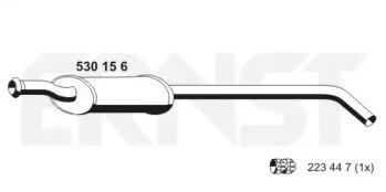 Ernst 530156 Середній глушник вихлопних газів Ernst 530156 Середній глушник вихлопних газів
