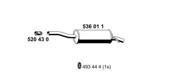 Ernst 536011 Schalldaempfer Ernst 536011 Schalldaempfer