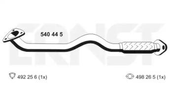 Ernst 540445 Exhaust pipe Ernst 540445 Exhaust pipe