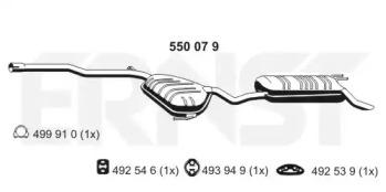Ernst 550079 Schalldaempfer Ernst 550079 Schalldaempfer