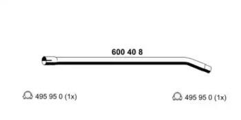 Ernst 600408 Exhaust pipe Ernst 600408 Exhaust pipe