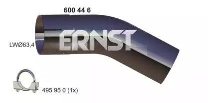 Ernst 600446 Exhaust pipe Ernst 600446 Exhaust pipe